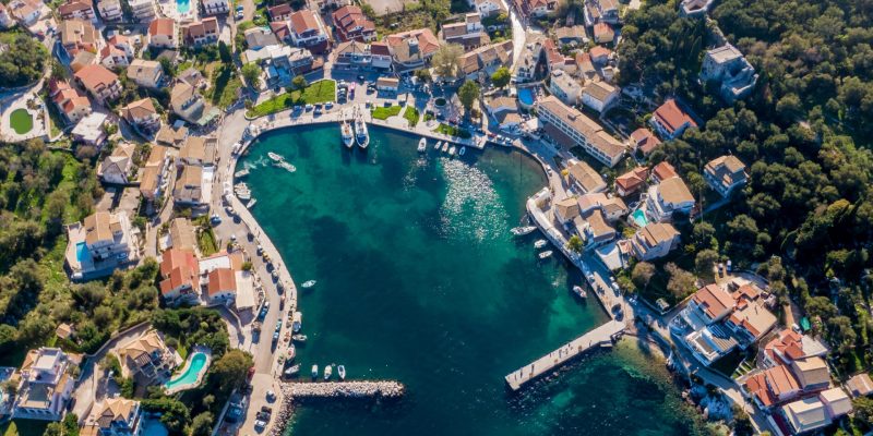 Corfu-village of Kassiopi